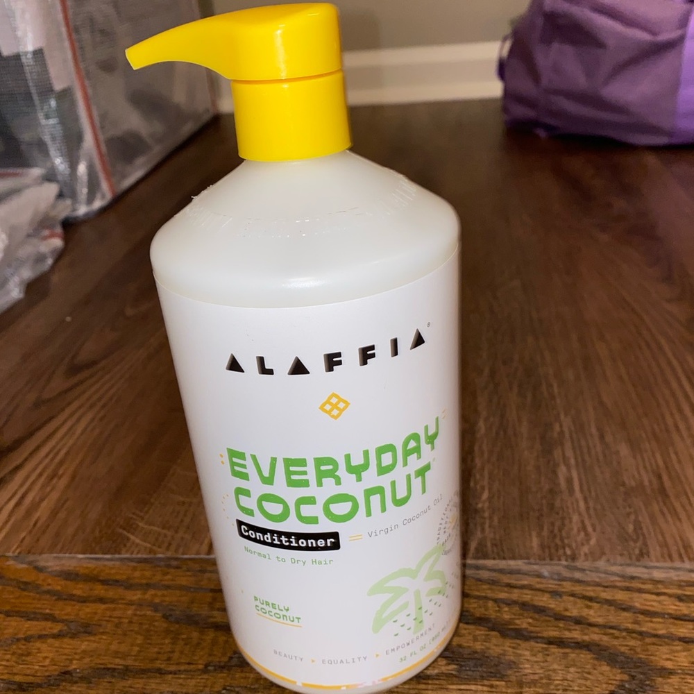 NEW ALAFFIA EVERYDAY COCONUT CONDITIONER 32 OZ PUMP EXP 2026